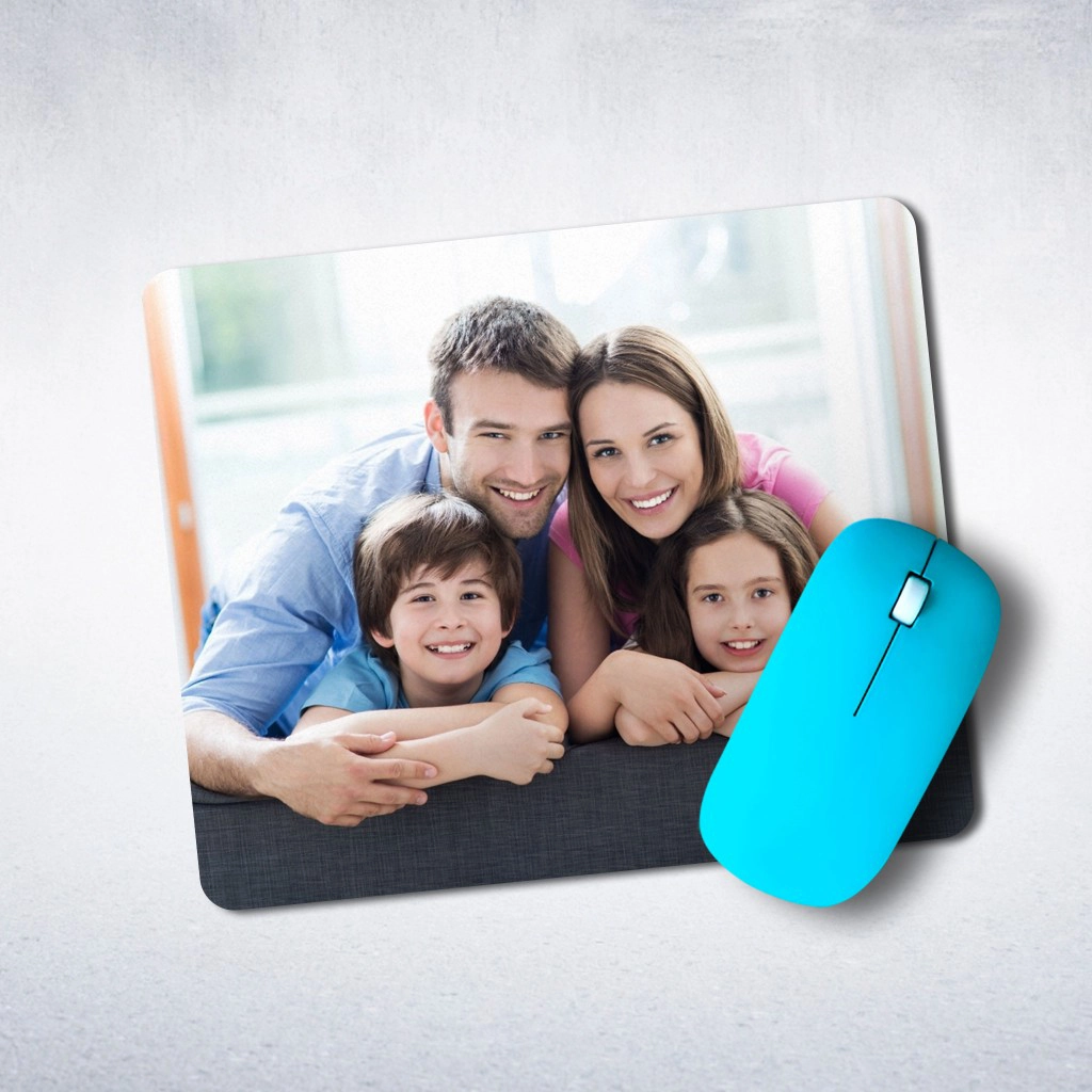 Family Photo Mouse Pad